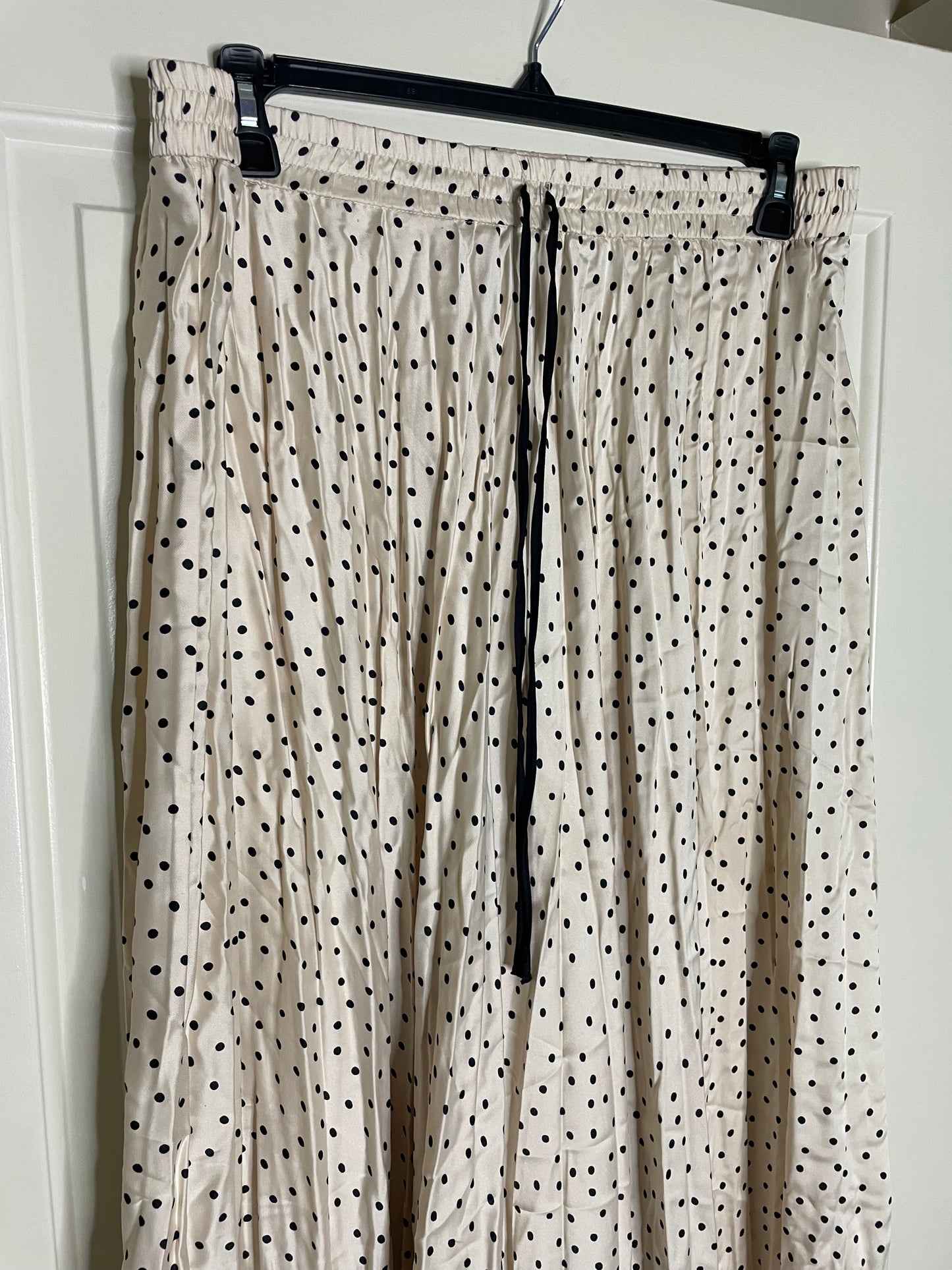 Zara polka dot maxi skirt